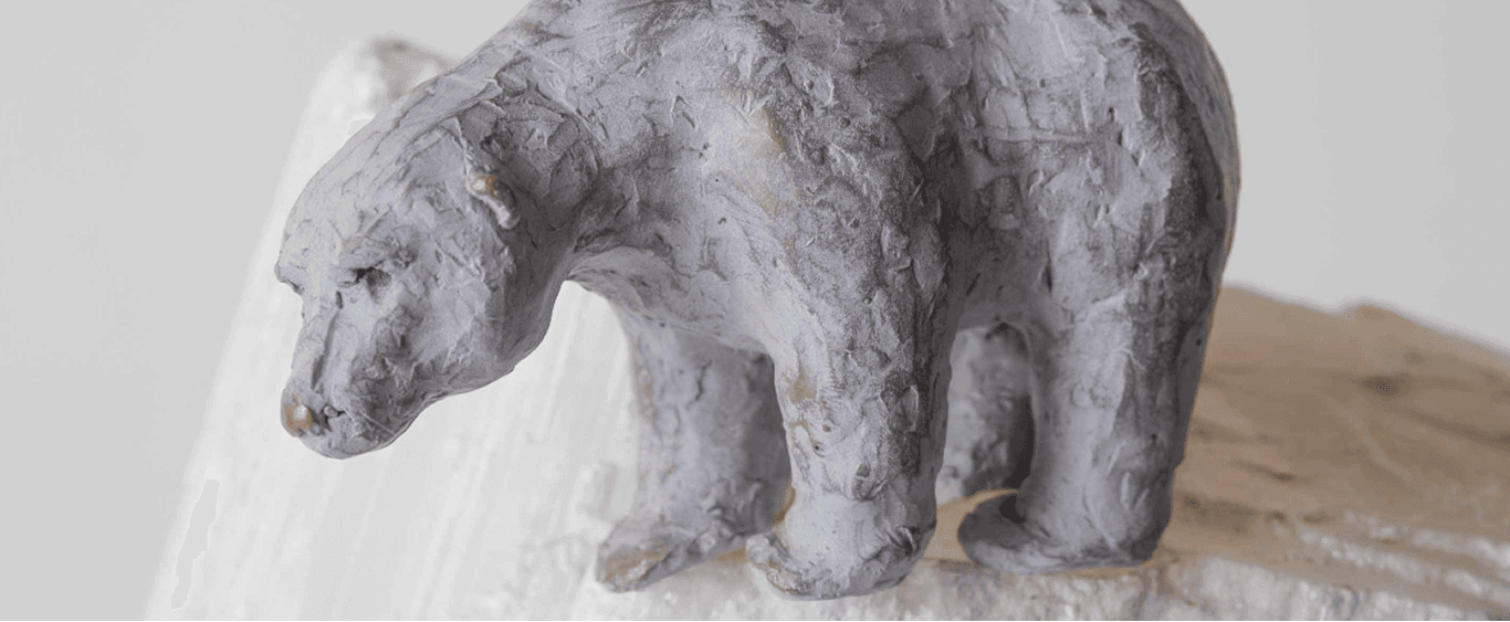Bear sculpture